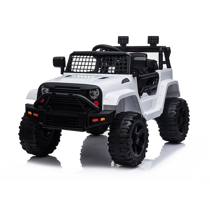 Jeep dla dzieci z napędem 12 V i napędem na 2 koła, z pilotem i światłami