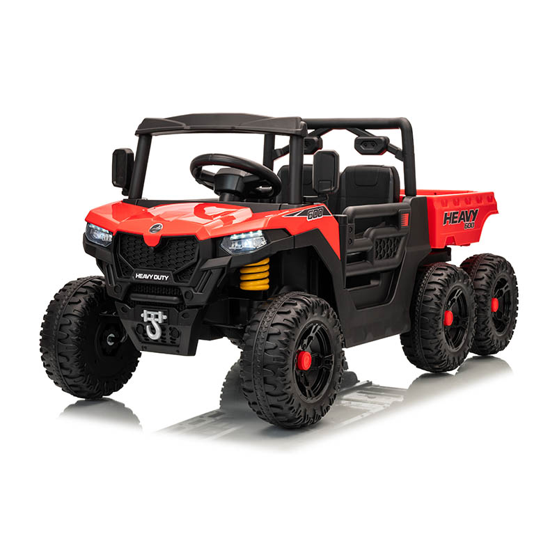 Akumulator 12 V 4WD, sześć kółek, samochód do jeżdżenia, zabawki dla dzieci