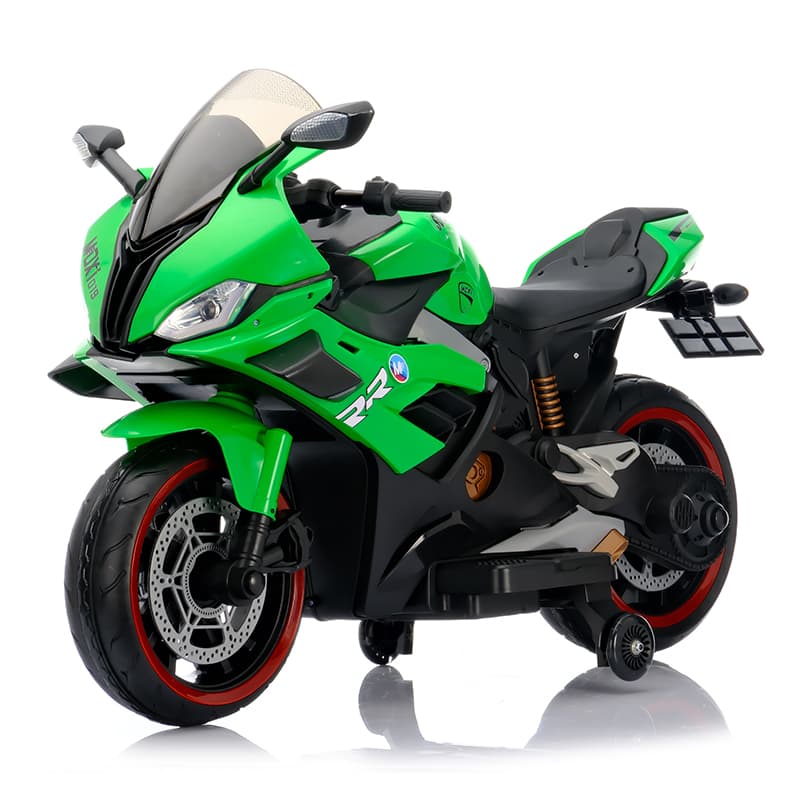 Dziecięcy motocykl z uchwytem obrotowym 12 V