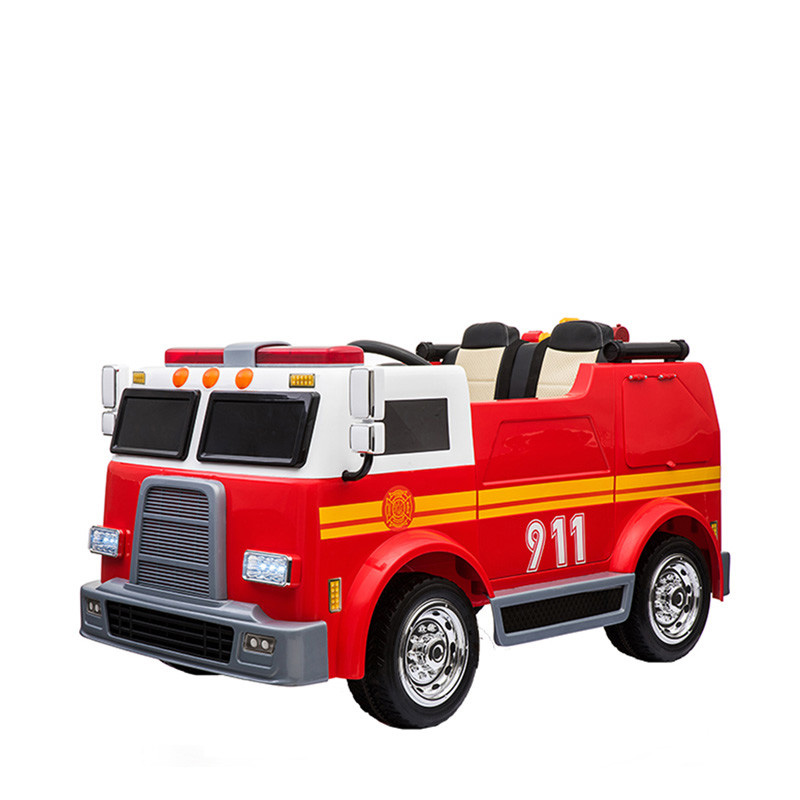 2019 Kids Ride On Car Fire Truck Dzieci Rc Electronic 12v Battery Car