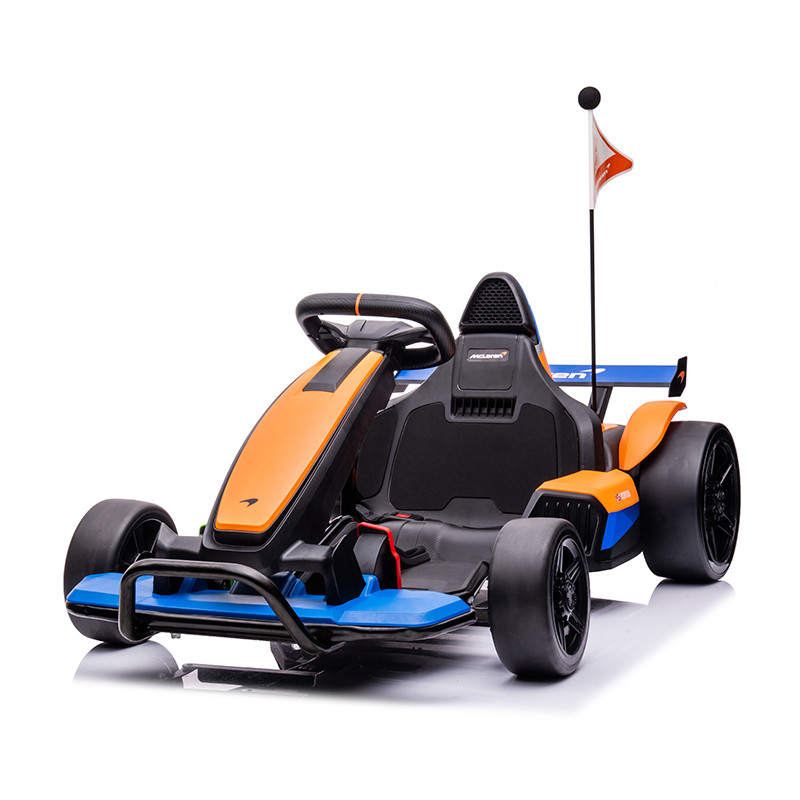 Licencjonowane gokarty McLaren dla dzieci 24v