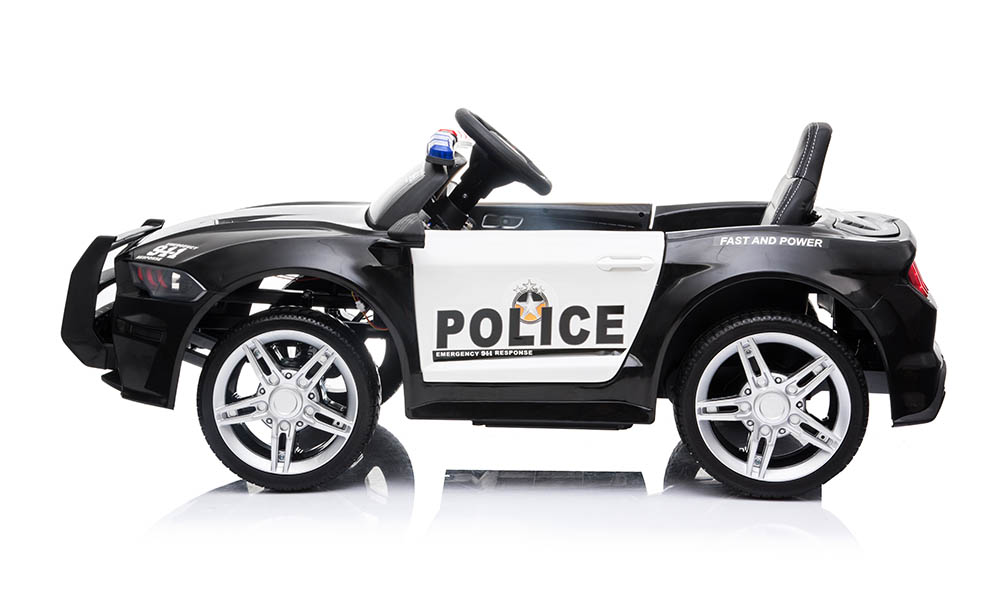 12V Electric Remote Control Police Ride on Car