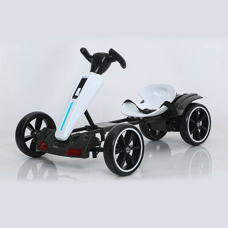 6V Electric Go Kart for Kids with Bluetooth Music