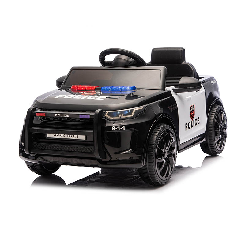 12V 2WD 2-Seater Kids Police Ride-On Car with MP3 player