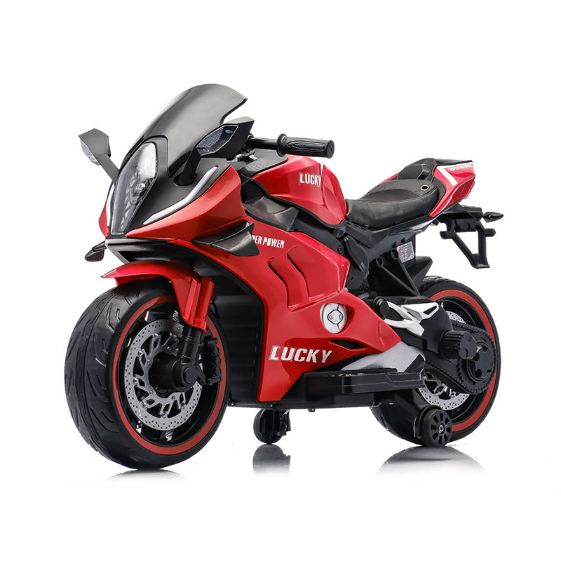 Dziecięca przejażdżka motocyklem samochodem