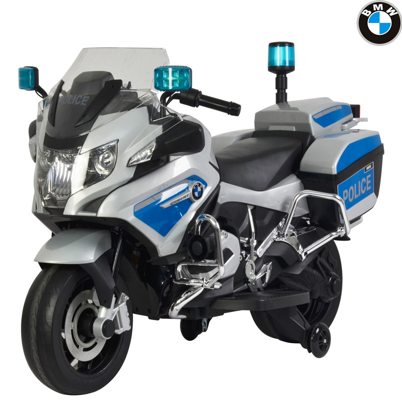 Oficjalna licencja 12v Kids Electric Ride On Police Motorcycle 212